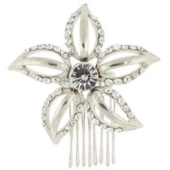 Karen Marie - Bridal Collection - Crystal Starfish Side Comb (1)