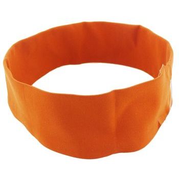 L. Erickson USA - Narrow French Lycra Bandeau Headband - Orange (1)