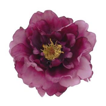 Karen Marie - Le Fleur Collection - Extra Large Peony Flower - Violet (1)