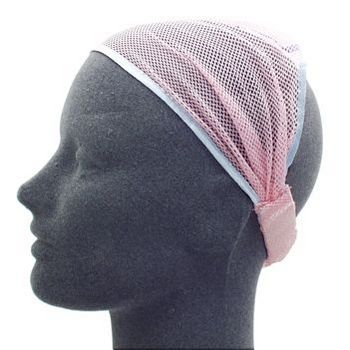 HB HairJewels - Lucy Collection - Net Soft Headband - Pink (1)