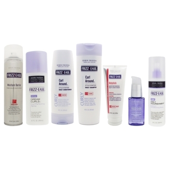 John Frieda - Frizz Ease - Lustrous Curls Package for Extra Curly Hair (Set of 7)