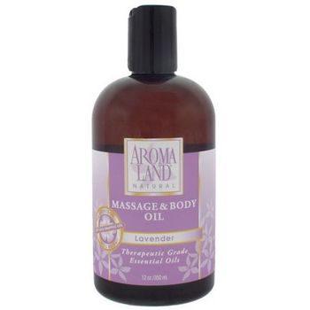 AROMALAND - Massage and Body Oil - Lavender 12 oz (350ml)