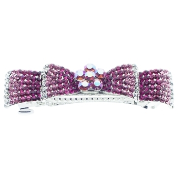 Medusa's Heirlooms - Crystal Encrusted Bow Automatic - Pink (1)