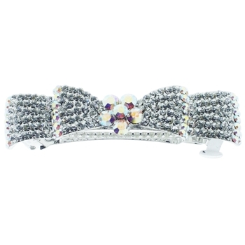 Medusa's Heirlooms - Crystal Encrusted Bow Automatic - White Diamond (1)