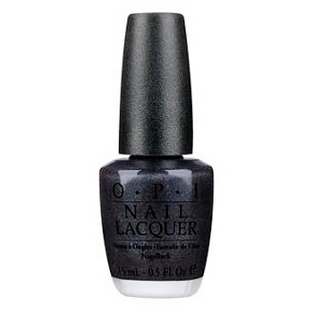 O.P.I. - Nail Lacquer - Midnight Blue Glitter - Tuxedo Collection .5 fl oz (15ml)