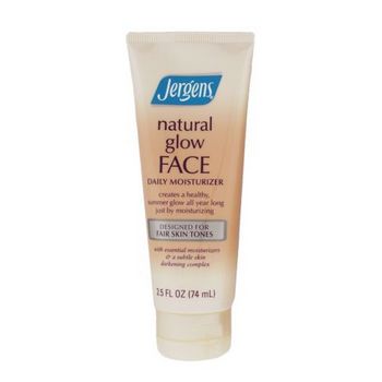 Jergens - Natural Glow FACE Daily Moisturizer - Fair Skin Tones - 2.5 fl. oz.