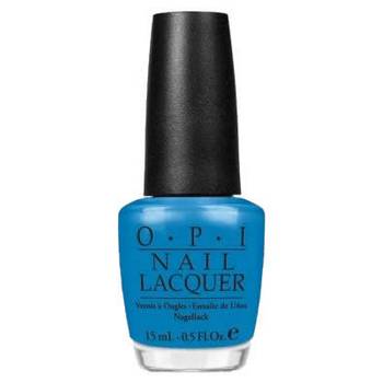 O.P.I. - Nail Lacquer - Ogre The Top Blue - Shrek Forever After Collection .5 fl oz (15ml)