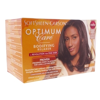 Optimum Care - Bodifying Relaxer - Mild for Fine, Thin, or Soft Hair(1 Application)