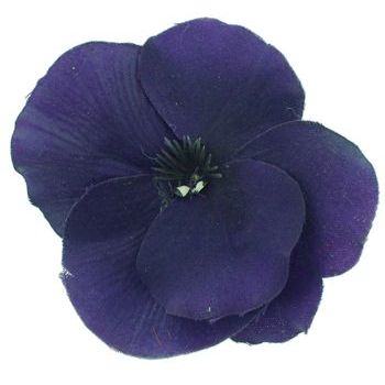 Karen Marie - Le Fleur Collection - Small Pansy - Purple (1)