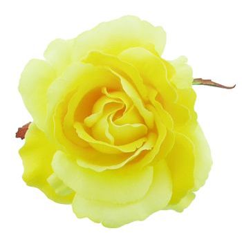 Karen Marie - Le Fleur Collection - American Beauty Rose - Majestic Yellow (1)