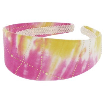 SOHO BEAT - Woodstock Love - Tie Dye Fabric Headband - Insane Pink Lemonade