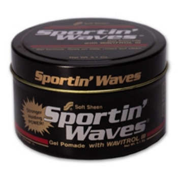 SoftSheen Carson - Sportin' Waves - Gel Pomade with Wavitrol III - 3.5 oz