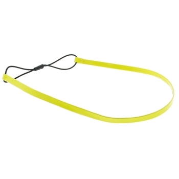 Santi - Skinny Patent Leather Headband - Yellow (1)