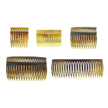 Good Hair Days - Grip-Tuth Sidecombs Set of 5 Sizes - Shell