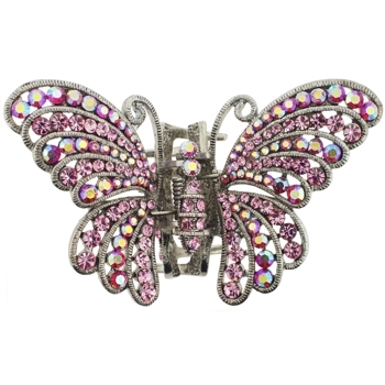 Medusa's Heirlooms - Estate Gem Butterfly Claw - Pink (1)