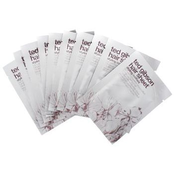 Ted Gibson - Hair Sheets For Styling, Shine, and TouchUps - Pack of 10 - 11cm x 15cm