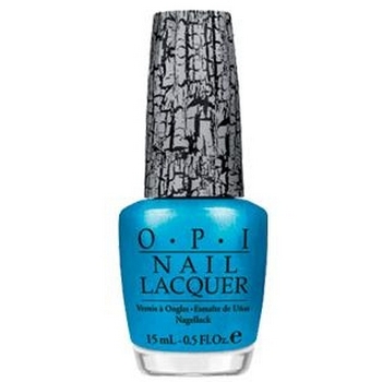 O.P.I. - Nail Lacquer - Turquoise Shatter - Shatter Collection .5 fl oz (15ml)