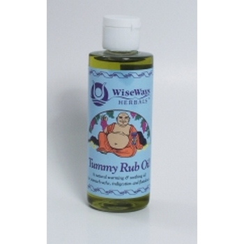 Wise Ways Herbals - Tummy Rub Oil - 4 oz