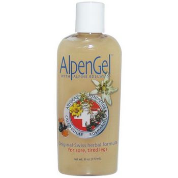 HB - AlpenGel with Alpine Edelweiss for Sore, Tired Legs - 6 oz