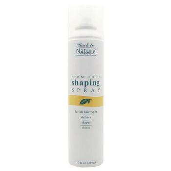 Back to Nature - Firm Hold Shaping Spray - 10 oz (250g)