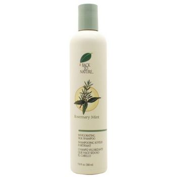 Back to Nature - Rosemary Mint Invigorating Silk Shampoo - 11.6 oz (300ml)