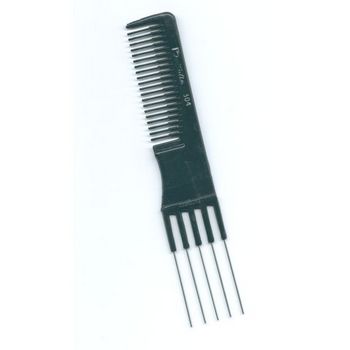 Battalia - Styling Comb w/5 Stainless Steel Prong Lift - 304