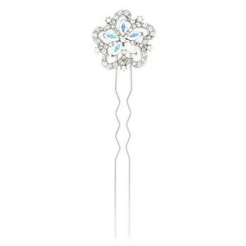 Betty Wales - Crystal Star Flower Pin