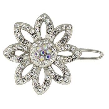 Betty Wales - Crystal Daisy Wire Clip (1)