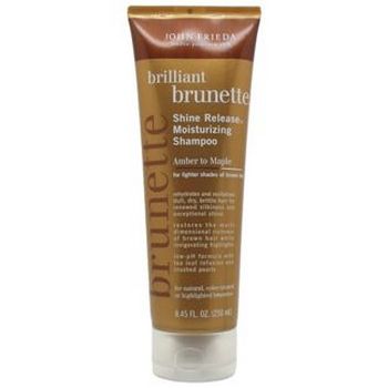 John Frieda - Brilliant Brunette - Shine Release Moist Shampoo - Amber to Maple - 8.45 oz