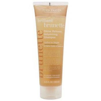 John Frieda - Brilliant Brunette - Shine Release Vol Shampoo - Amber to Maple - 8.45 oz