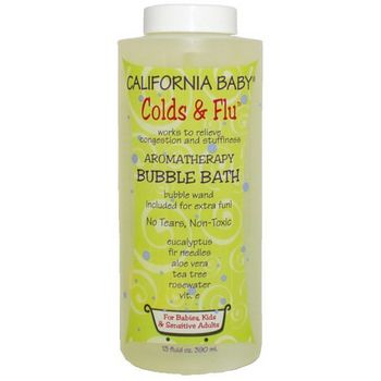 California Baby - Bubble Bath - Colds & Flu - 13 oz