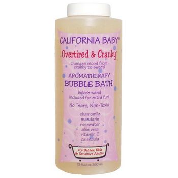 California Baby - Bubble Bath - Overtired & Cranky - 12 oz