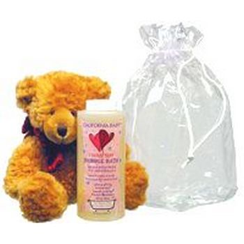 California Baby - I Love You Teddy - For Babies & Adults