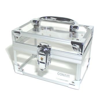 Conair - Cosmetic Case - Clear Translucent