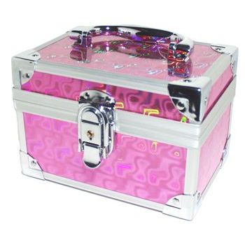 Conair - Cosmetic Case - Pink Hologram