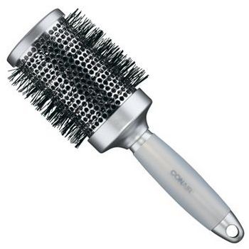 Conair Accessories - Gel Grips - X-Large Boar Round Brush - Silver