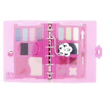 Diva's Club - Mini Cosmetic Sampler Notebook - Bright Petal Pink