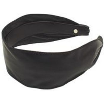 Eve Reid - Leather Scarf Headband - Black (1)