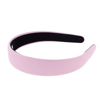 Eve Reid - Leather Suzanne 1inch Headband - Baby Pink (1)