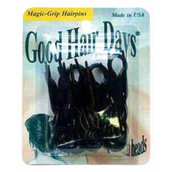 Good Hair Days - Magic Grip Hairpins - 10 Black