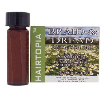 HAIRTOPIA  Braid & Dread Anti-Itch Oil - Travel Size .125 fl. oz.