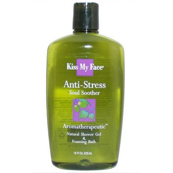 Kiss My Face - Anti-Stress Moisture Bath & Shower Gel - 16 oz