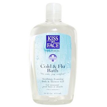 Kiss My Face - Cold & Flu Moisture Bath & Shower Gel - 16 oz
