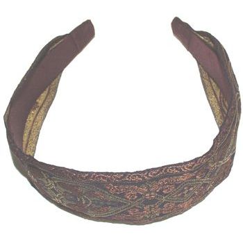 L. Erickson USA - Ribbon Headband - Iris Cabernet