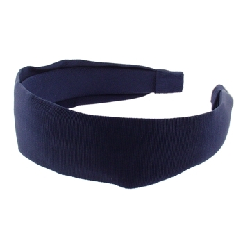 L. Erickson USA - 1 1/2" Grosgrain Scarf Headband - Navy