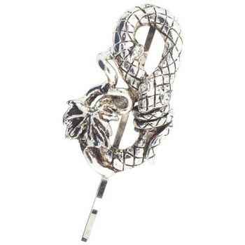 Linda Levinson - Silver Snake Bobby Pin (1)