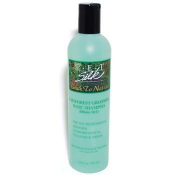 PetSilk - Rainforest Groomer Basic Shampoo - 13 oz