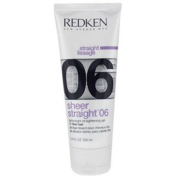 Redken - Straight Lissage - Sheer Straight 06 - Lightweight Straightening Gel for Fine Hair - 3.4 fl oz (100ml)