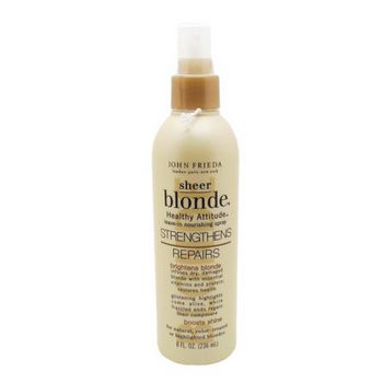 John Frieda - Sheer Blonde - Healthy Attitude - Leave-in Nourishing Spray - 8 FL. OZ.