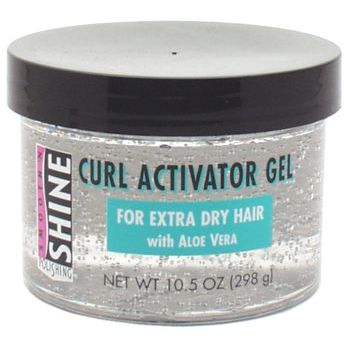 Smooth 'N Shine Polishing - Curl Activator Gel for Extra Dry Hair - 10.5 oz (298g)